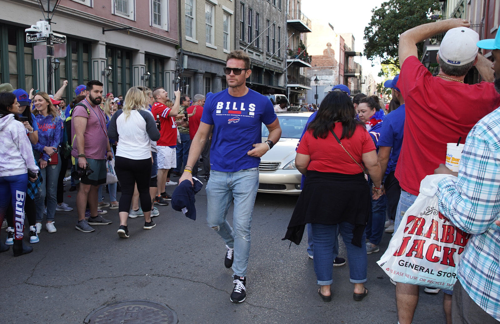 Buffalo Bills packers of NOLA Takeover Parade